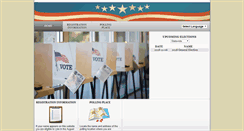 Desktop Screenshot of myvoteinfo.voteks.org